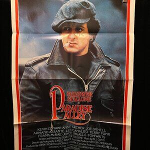 Original 1978 Paradise Alley One Sheet Movie Poster Sylvester Stallone (Rocky)